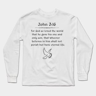 John 3:16 Long Sleeve T-Shirt